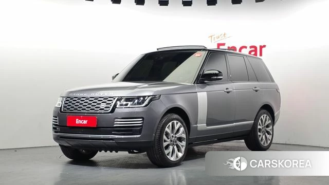 Land Rover Range Rover 4th Generation 2021 Серый из Кореи