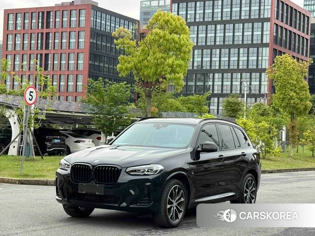 BMW X3 2022 Черный из Китая