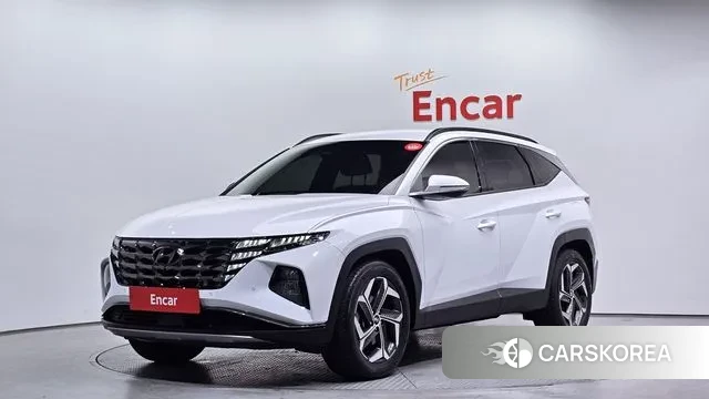 Hyundai Tucson (NX4) 2023 Белый из Кореи