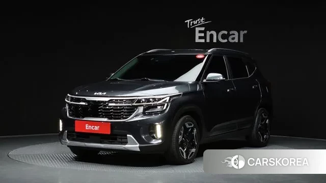 Kia The New Seltos 2023 Серый из Кореи