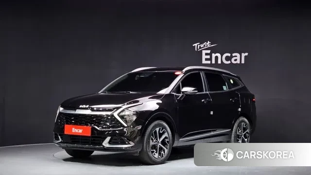 Kia Sportage 5th Generation Hybrid 2022 Черный из Кореи