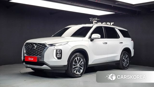 Hyundai Palisade 2021 Белый из Кореи