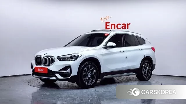 BMW X1 (F48) 2021 Белый из Кореи