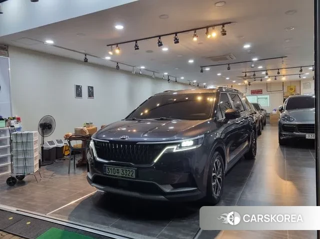 Kia Carnival 4th generation 2020 Серый из Кореи