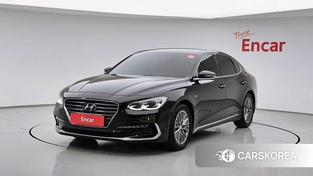 Hyundai Grandeur IG Hybrid 2019 Черный из Кореи