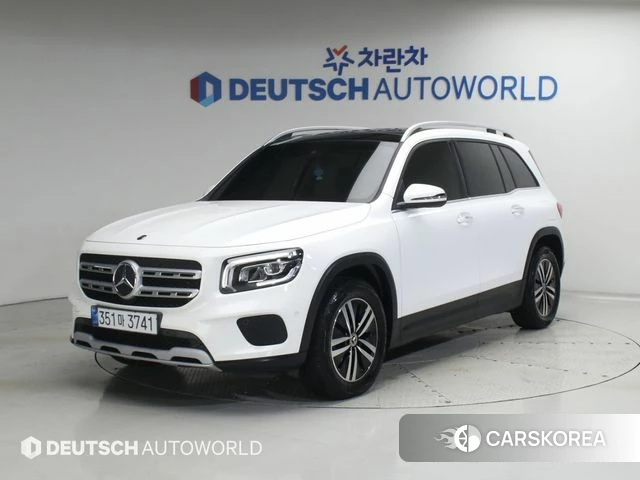 Mercedes-Benz GLB-Class X247 2021 Белый из Кореи