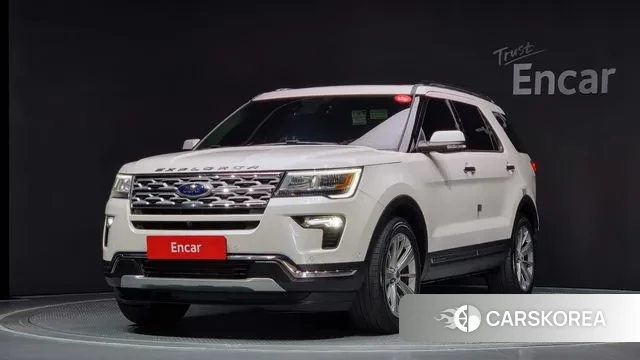 Ford Explorer 2018 Белый из Кореи