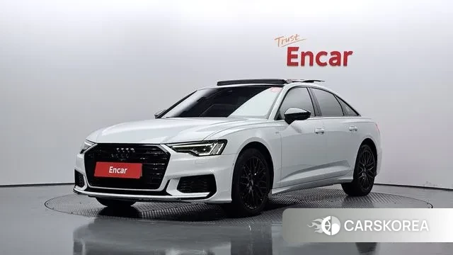 Audi A6 (C8) 2020 Белый из Кореи
