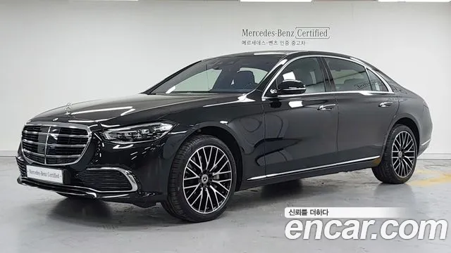 Mercedes-Benz S-Class W223 2024 Черный из Кореи