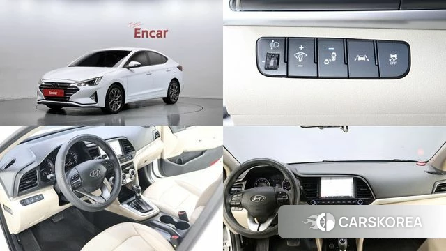 Hyundai The New Avante AD 2019 Белый из Кореи