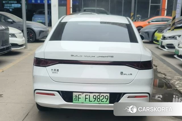 BYD Qin PLUS DM 2023 Белый из Китая