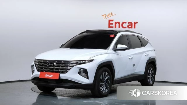 Hyundai Tucson (NX4) 2022 Белый из Кореи