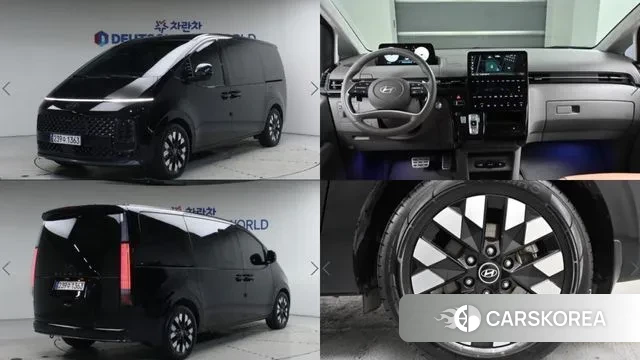 Hyundai Staria 2024 Черный из Кореи