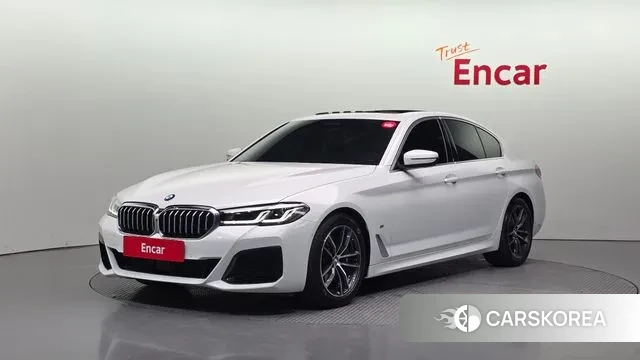 BMW 5 Series (G30) 2023 Белый из Кореи