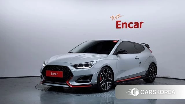 Hyundai Veloster (JS) 2021 Серебристо-серый из Кореи