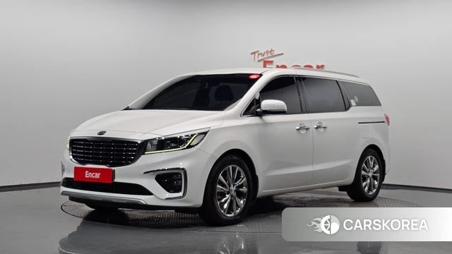 Kia The New Carnival 2018 Белый из Кореи