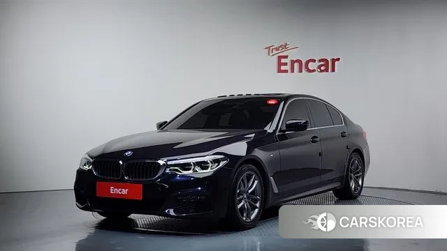 BMW 5 Series (G30) 2020 Черный из Кореи