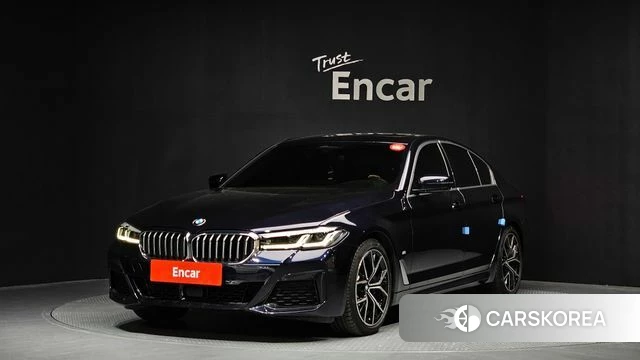 BMW 5 Series (G30) 2022 Черный из Кореи