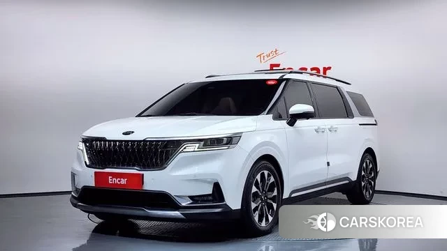 Kia Carnival 4th generation 2021 Белый из Кореи