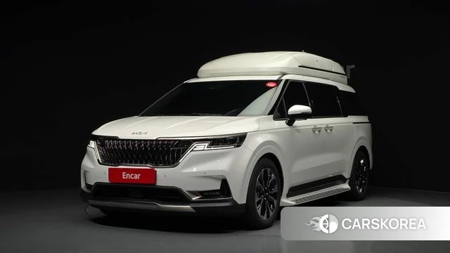 Kia Carnival 4th generation 2021 Белый из Кореи