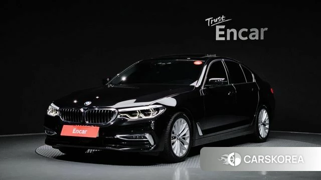 BMW 5 Series (G30) 2019 Черный из Кореи