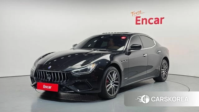 Maserati Ghibli 2019 Черный из Кореи
