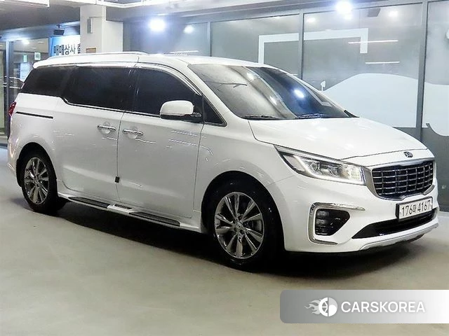 Kia The New Carnival 2020 Белый из Кореи