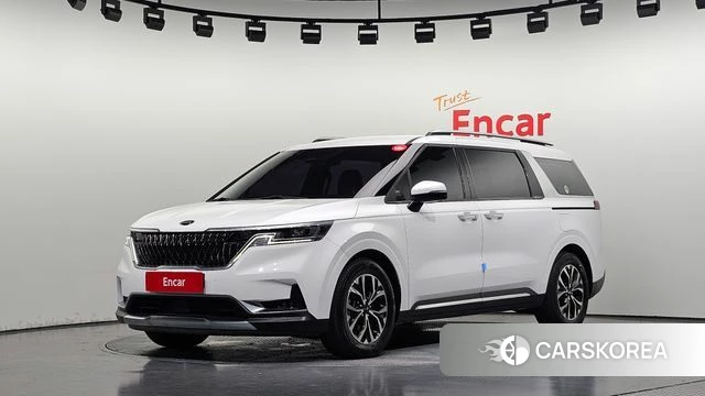 Kia Carnival 4th generation 2021 Белый из Кореи