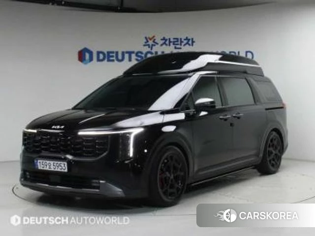 Kia The New Carnival 4th Generation 2024 Черный из Кореи