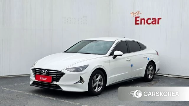 Hyundai Sonata (DN8) 2022 Белый из Кореи