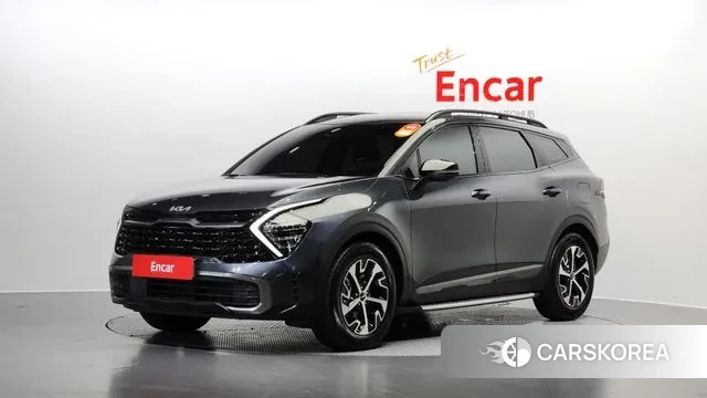 Kia Sportage 5th Generation Hybrid 2023 Серый из Кореи