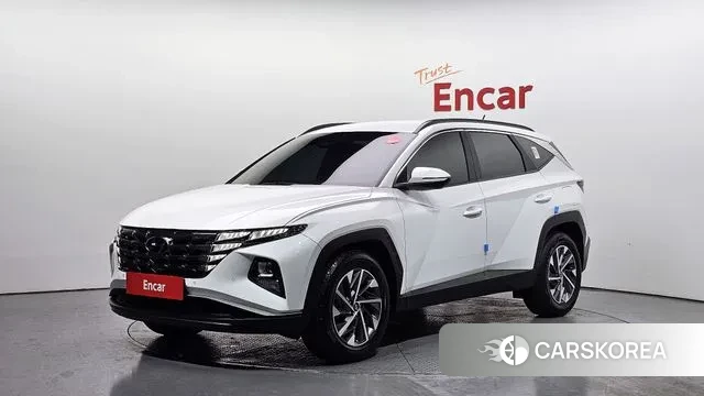 Hyundai Tucson (NX4) 2021 Белый из Кореи