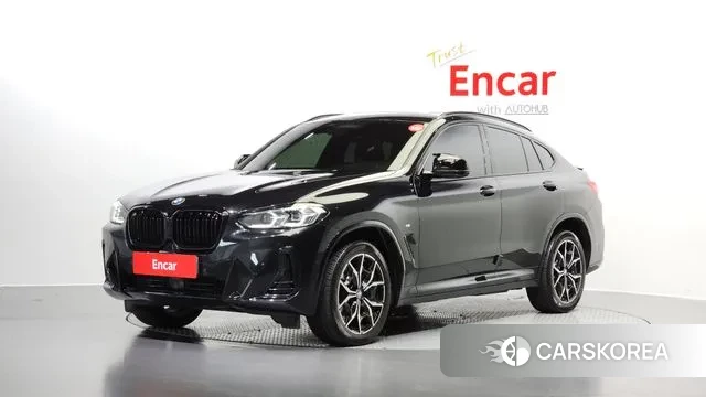 BMW X4 (G02) 2022 Черный из Кореи