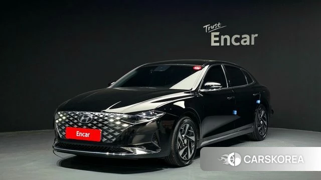 Hyundai The New Grandeur IG Hybrid 2021 Черный из Кореи