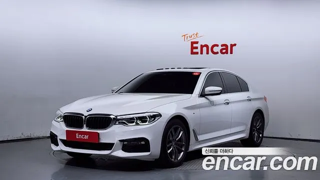 BMW 5 Series (G30) 2018 Белый из Кореи