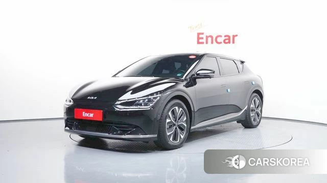 Kia EV6 2022 Черный из Кореи