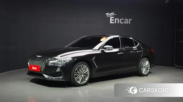 Genesis G70 2018 Черный из Кореи
