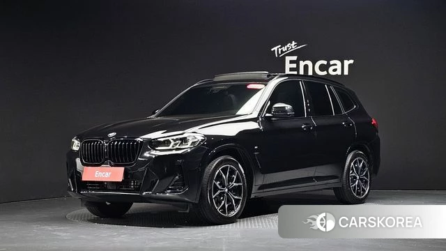 BMW X3 (G01) 2023 Черный из Кореи