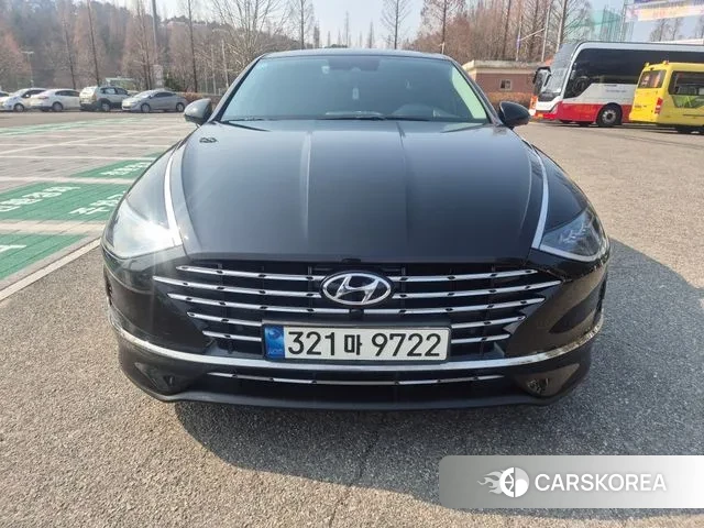 Hyundai Sonata Hybrid (DN8) 2022 Черный из Кореи
