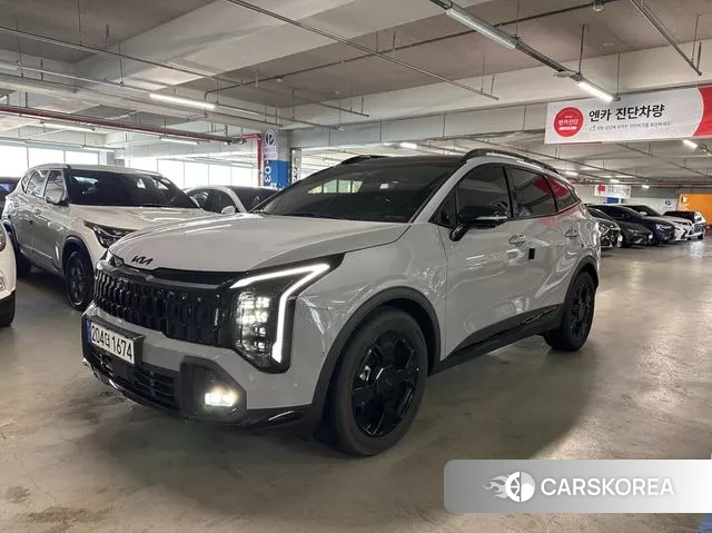 Kia The New Sportage 5th Generation 2025 Серебристо-серый из Кореи