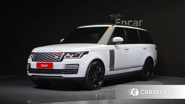 Land Rover Range Rover 4th Generation 2021 Белый из Кореи