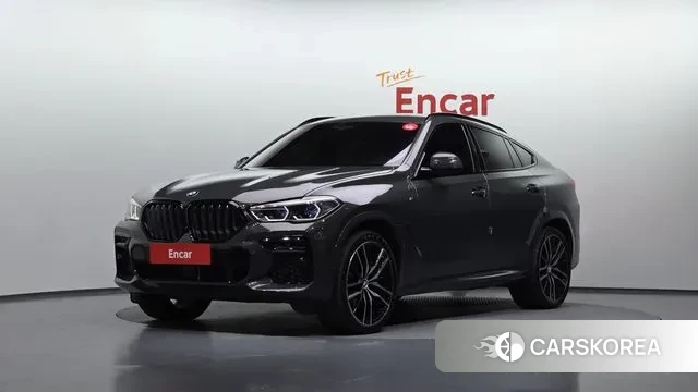 BMW X6 (G06) 2023 Серый из Кореи