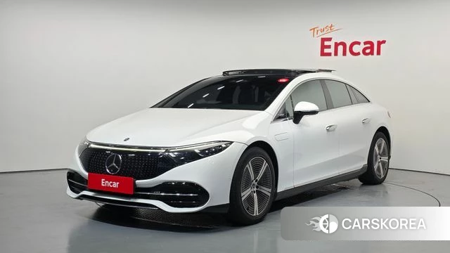 Mercedes-Benz EQS V297 2022 Белый из Кореи