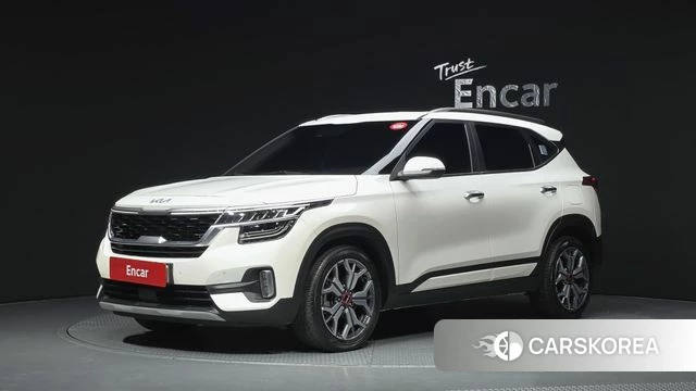 Kia Seltos 2022 Белый из Кореи