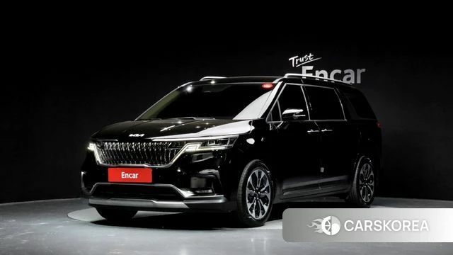 Kia Carnival 4th generation 2022 Черный из Кореи