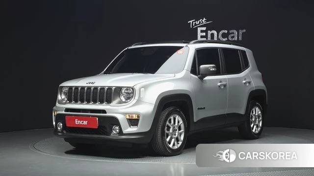 Jeep Renegade 2021 Серебряный из Кореи