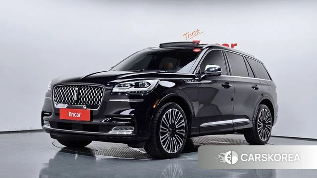 Lincoln Aviator 2nd generation 2020 Черный из Кореи
