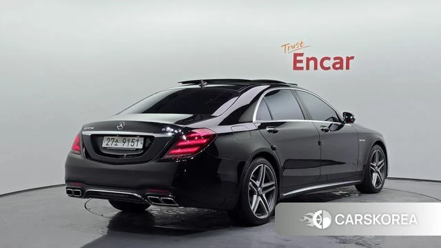 Mercedes-Benz S-Class W222 2018 Черный из Кореи