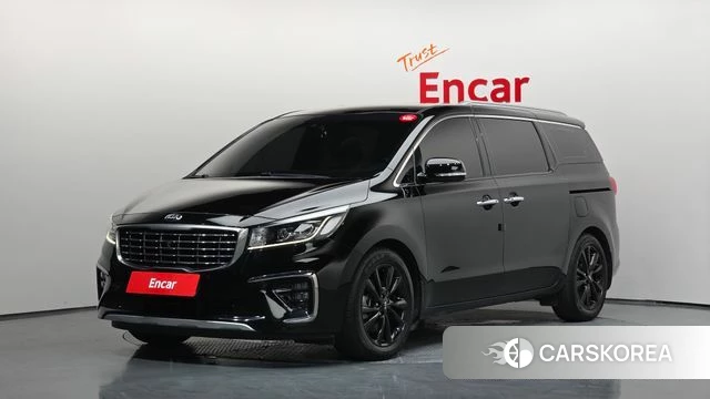 Kia The New Carnival 2018 Черный из Кореи