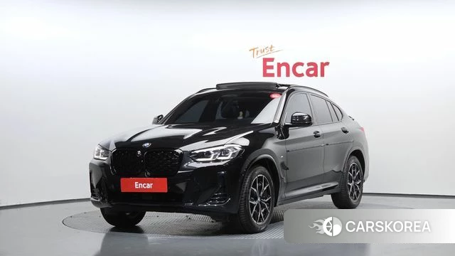 BMW X4 (G02) 2024 Черный из Кореи
